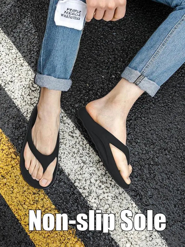 Flip Flops For Women Orthotic Squishy Platform Thong Sandal Summer Casual Indoor Shoes Solid Slipper Leisure Sandals