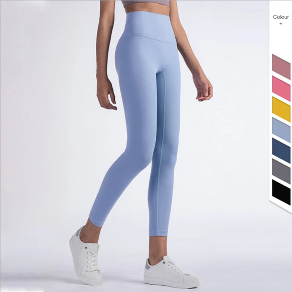 Vnazvnasi 2023 Hot Sale Fitness Female Full Length Leggings 19 Colors Running Pants Comfortable And Formfitting Yoga Pants - Vogue Vista UK