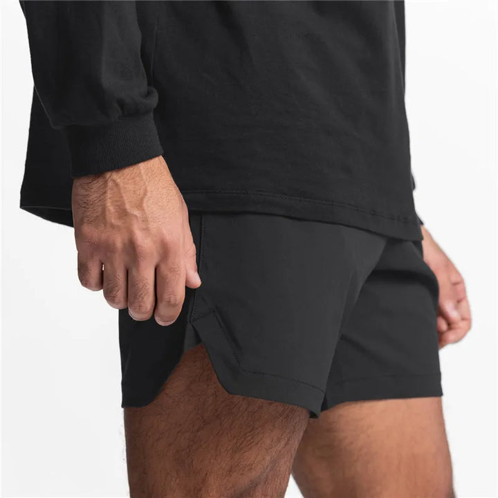 2023 NEW Summer Running Shorts Men Sports Jogging Fitness Shorts Quick Dry Mens Gym Men Shorts Gyms Short Pants For Men - Vogue Vista UK