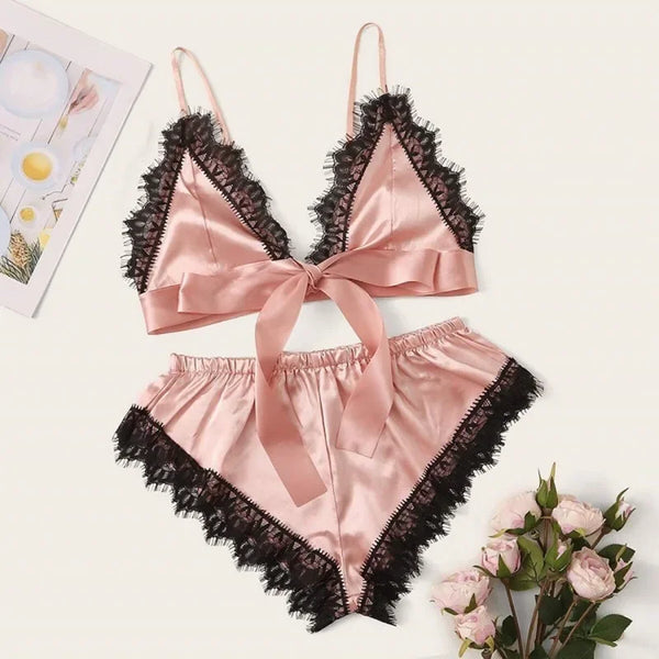 Free Shiping Sexy Babydoll For Underwear Suits Lingerie Underwear Sleepwear Pajamas Women's lingerie нижнее бельё женское - Vogue Vista UK