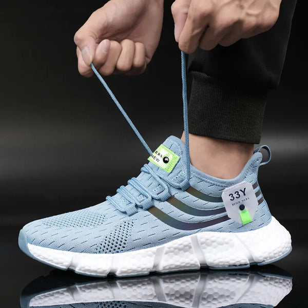 Women Sneakers 2023 New Mesh Breathable White Running Platform Shoes Comfortable Outdoor Sports Men Brand Shoes Tenis Masculino - Vogue Vista UK