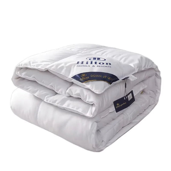 Five-Star Hotel 95 White Thickening Heattech Feather Velvet Quilt Summer Cooling Duvet Insert Airable Cover Quilt for Spring