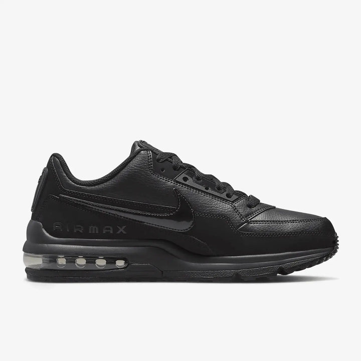 Nike Air Max LTD 3 Triple Black running shoes with sleek design and breathable material, ideal for athletic performance.