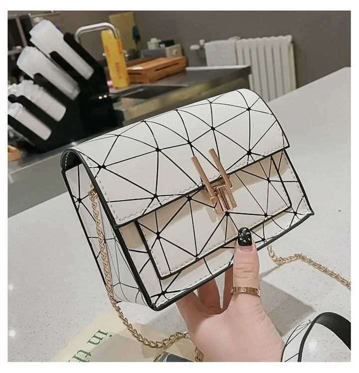 2024 Brand Fashion Women's Designer Crossbody Bag Fashion Casual Small Square Bag Wild Crossbody Bags Solid Color High Quality - Vogue Vista UK