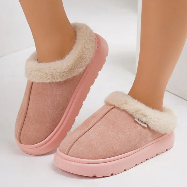 Women Slippers Winter Warm Floor Fluffy Slippers Women Fur Plush Women's Slippers Lightweight Female House Shoes Footwear