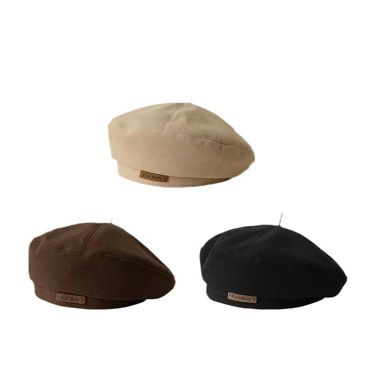 Autumn Winter New Sweet Cool Light Luxury Woolen Hats Retro Versatile Berets Cap - Vogue Vista UK