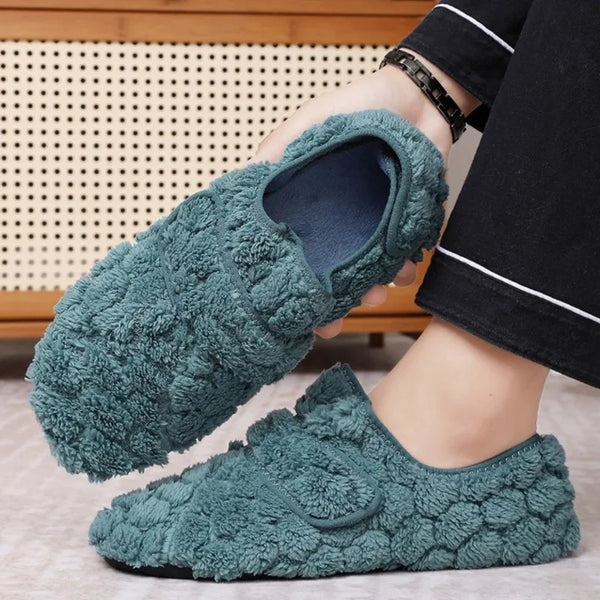 Warm Winter Slippers Woman Fluffy Slides Faux Fur Slippers Soft Soled Comfort Women's Home Slippers Female Shoes Indoor Slipper