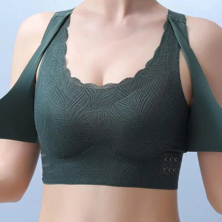 Lymphatic Bra Lymphvity Detoxification and Shaping & Powerful Lifting Bra Full-Coverage T-Shirt Bra Shaping Wireless Silky Bra - Vogue Vista UK