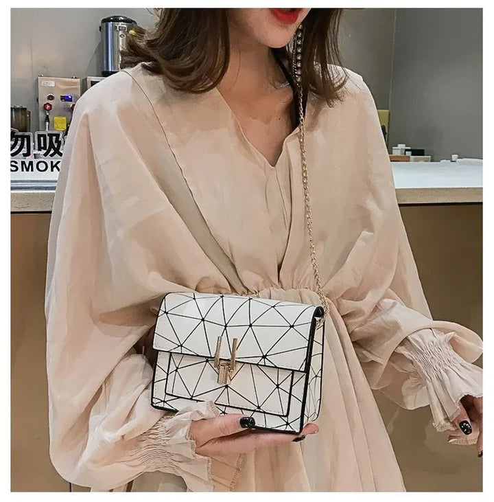 2024 Brand Fashion Women's Designer Crossbody Bag Fashion Casual Small Square Bag Wild Crossbody Bags Solid Color High Quality - Vogue Vista UK