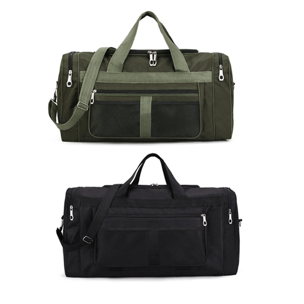 Mens Women Large Sports & Gym Holdall Bag - SPORTS TRAVEL WORK EQUIPMENT DUFFLE