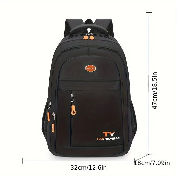 1 Pc Men's Backpack, Large Capacity Waterproof Casual Backpack,Adjustable Computer Backpack - Vogue Vista UK