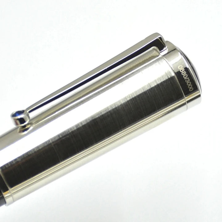 MB Gandhi Luxury Limited Edition Fountain Pen Black Carbon Fiber Metal Rollerball Pens Writing Stationery With Serial Number - Vogue Vista UK