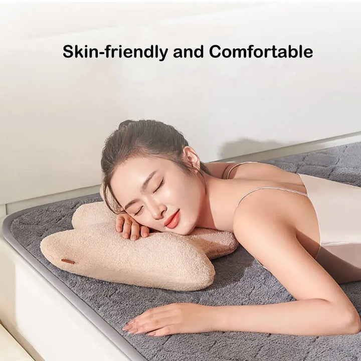 Electric Heated Blanket 9 Heat Settings Timer Warm Under Blanket Washable 1.8x1.2m - Vogue Vista UK