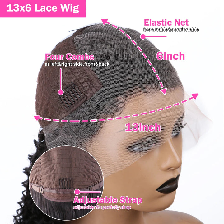 Brazilian Reddish Brown 30 32 Inch 13x4 13x6 HD Lace Front Wigs Human Hair Body Wave 250% Colored Lace Frontal Wig For Women - Vogue Vista UK