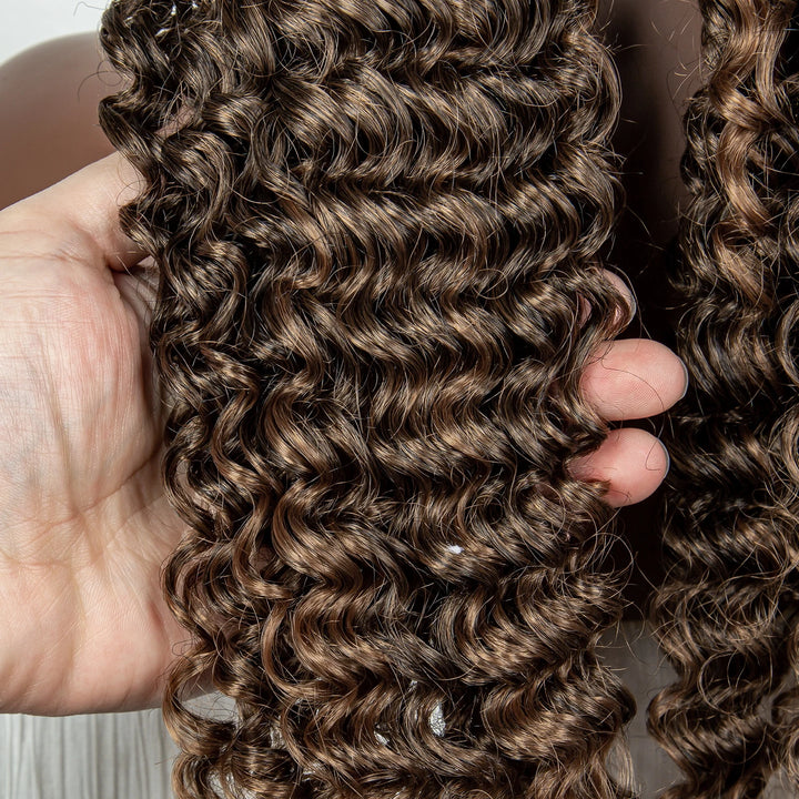 22 Inches Braided Wigs Synthetic Full Lace Wig Box Braid Front Wigs with Baby Hair for Black Women Two Curly Ponytail Braid Wigs - Vogue Vista UK