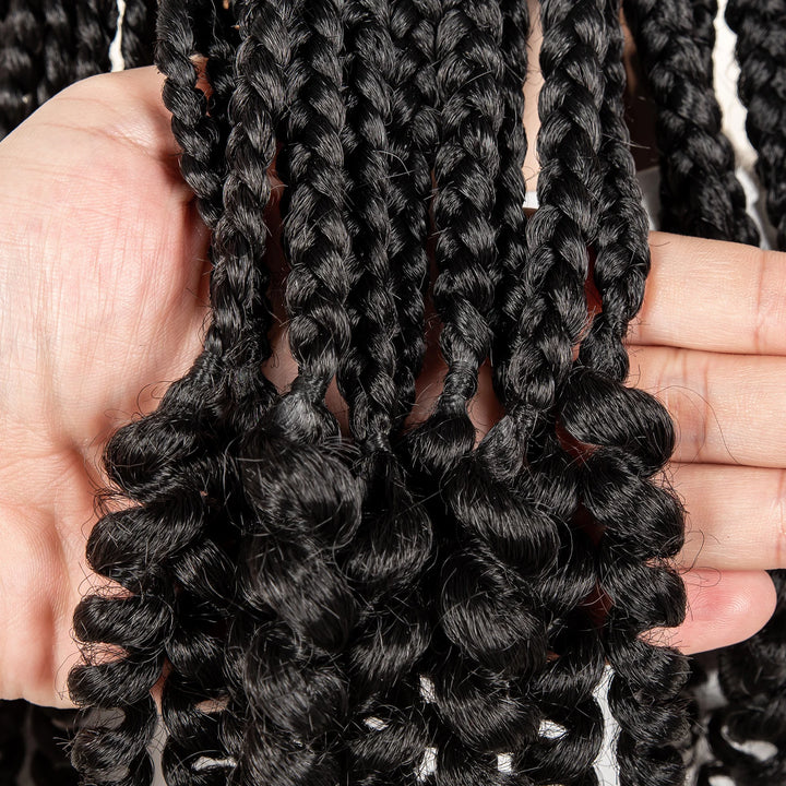 Synthetic Cornrow Braided Wigs for Women 14 Inch Full Lace Braids Wig Short Blait Natural Black Knotless Wig 2025 New Hairstyle - Vogue Vista UK