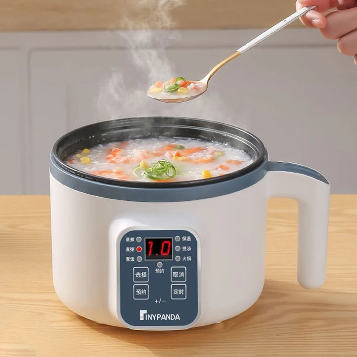 1.7L Electric Rice Cooker Single Double Layer 220V Multi Cooker Non-Stick Smart Mechanical MultiCooker Steamed Rice Pot For Home - Vogue Vista UK