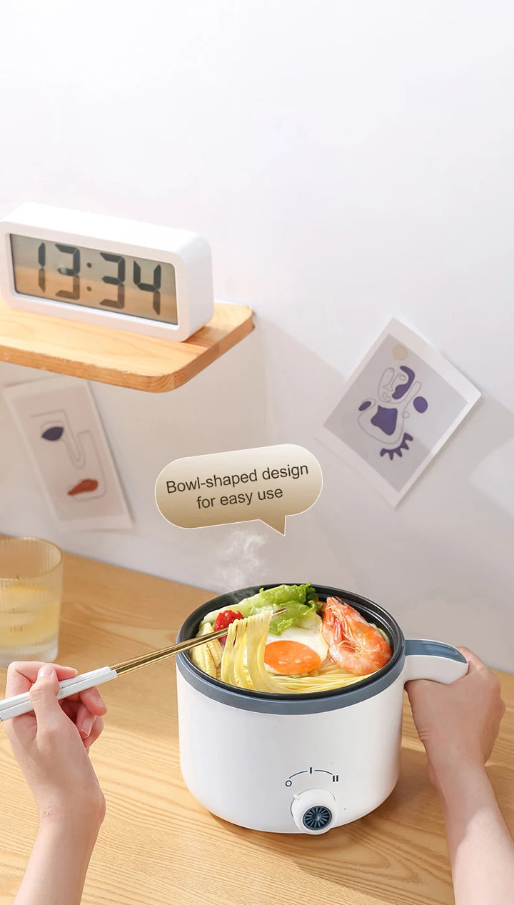 1.7L Electric Rice Cooker Single Double Layer 220V Multi Cooker Non-Stick Smart Mechanical MultiCooker Steamed Rice Pot For Home - Vogue Vista UK