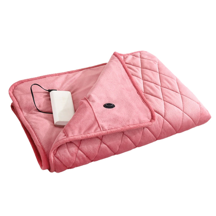 Heated Shawl Wearable USB Electric Blanket Wearable USB Electric Blanket Heating Blanket with Timing Function 3 Gear Adjustment - Vogue Vista UK