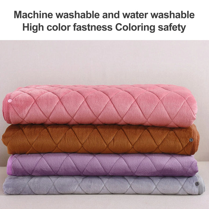 Heated Shawl Wearable USB Electric Blanket Wearable USB Electric Blanket Heating Blanket with Timing Function 3 Gear Adjustment - Vogue Vista UK