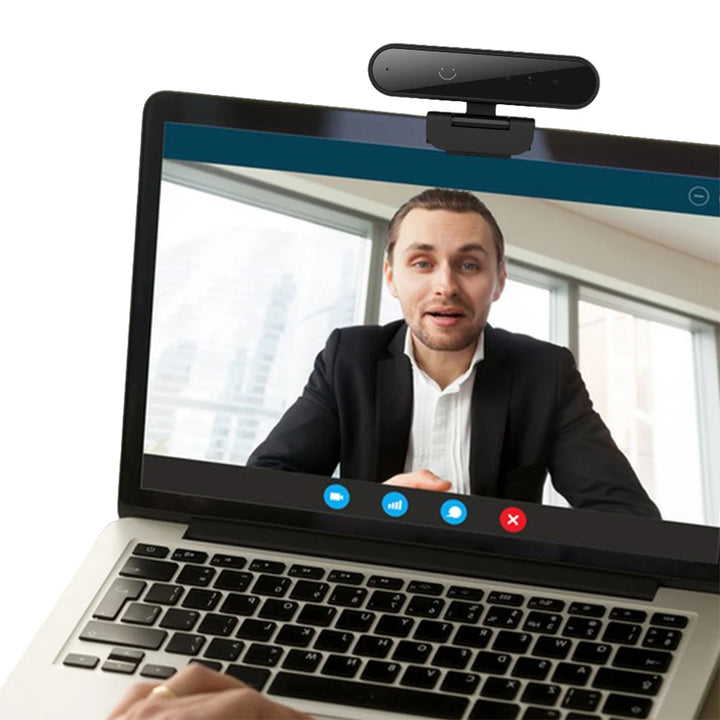 Identification Login Web Camera 2MP 1080P Computer Webcam for Windows 10/11 Hello USB Computer Web Camera for Desktop Laptop PC - Vogue Vista UK