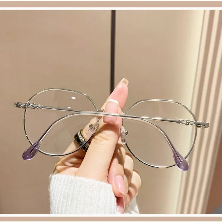 2PCS Fashion Blue Frame Anti Radiation Radiation Computer Glasses Glasses - Vogue Vista UK