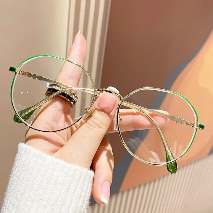 2PCS Fashion Blue Frame Anti Radiation Radiation Computer Glasses Glasses - Vogue Vista UK