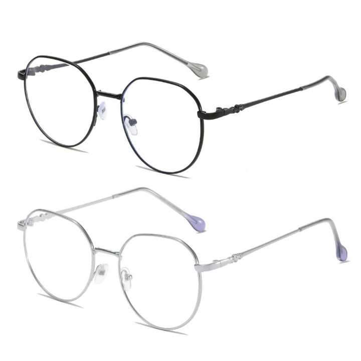 2PCS Fashion Blue Frame Anti Radiation Radiation Computer Glasses Glasses - Vogue Vista UK