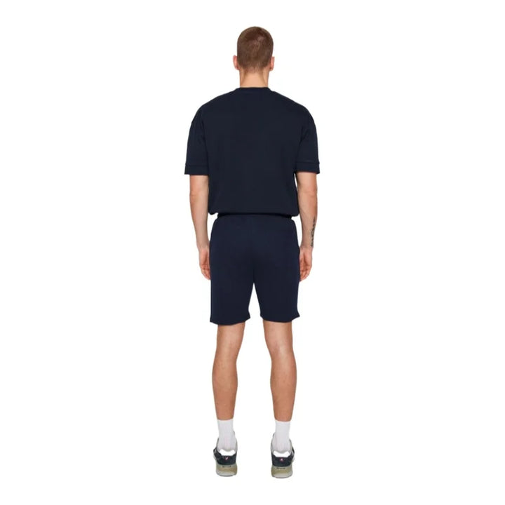 Trendyol TYZA Men's Casual Shorts Plain Knit Waffle Straight Leg Elastic String Daily Casual Pocket Shorts - Vogue Vista UK