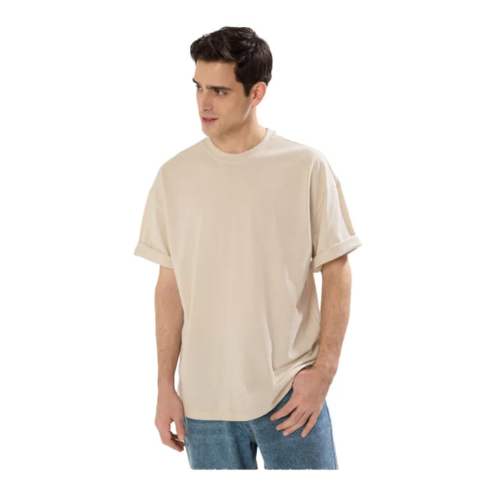Trendyol TYZA Men's TShirts Standard Sleeve Casual Crew Neck Oversize Basic Knit Graphic Tops Tees TShirt Casual TShirt - Vogue Vista UK