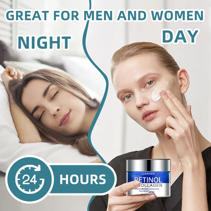 Retinol Wrinkle Removing Cream Anti Aging Firming Lifting Fade Fine Lines Whitening Moisturizing Brightening Skin Care Cosmetic - Vogue Vista UK