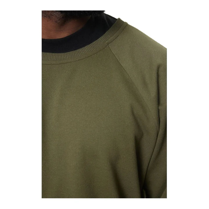 Trendyol TYZA Men's Hoodies & Sweatshirts Knit Casual Loose Crew Neck Raglan Sleeve Plain Hoodies & Sweatshirts - Vogue Vista UK