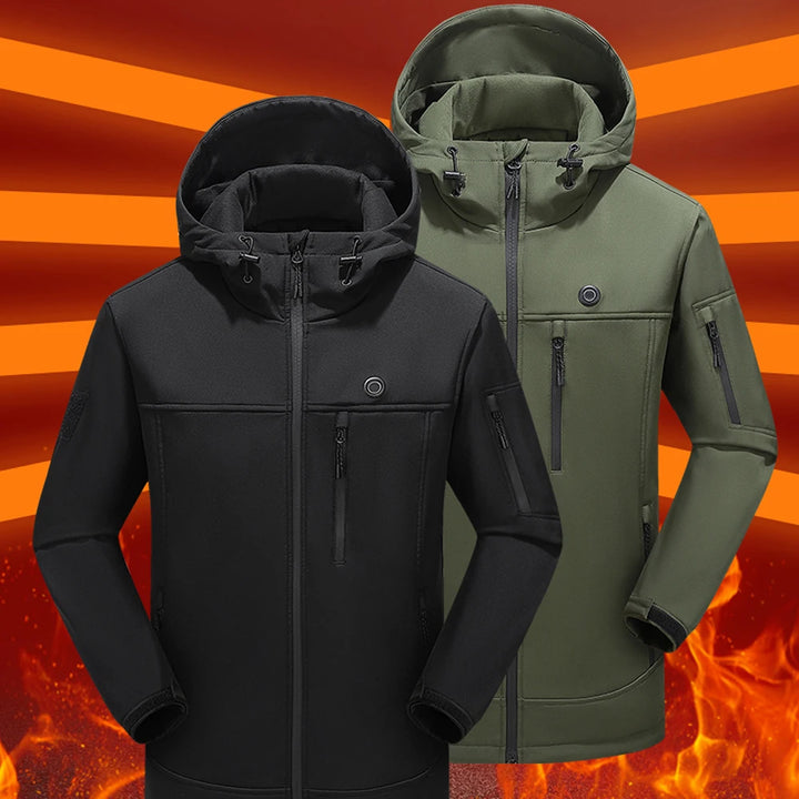 Heating Jackets Outdoor USB Heating Jackets Warming Coat Winter Flexible Electric Thermal Clothing Fishing Hiking Warm Clothes - Vogue Vista UK