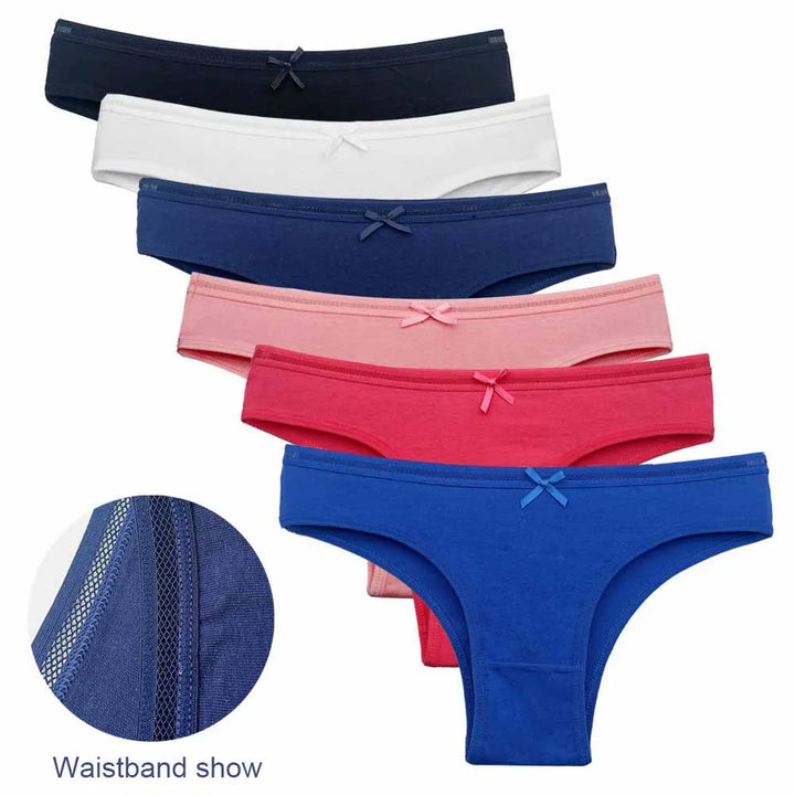 Cotton Briefs Lady 5 PCS/SET Lace Panty Underpants Seamless Panties For Women Lingerie - Vogue Vista UK