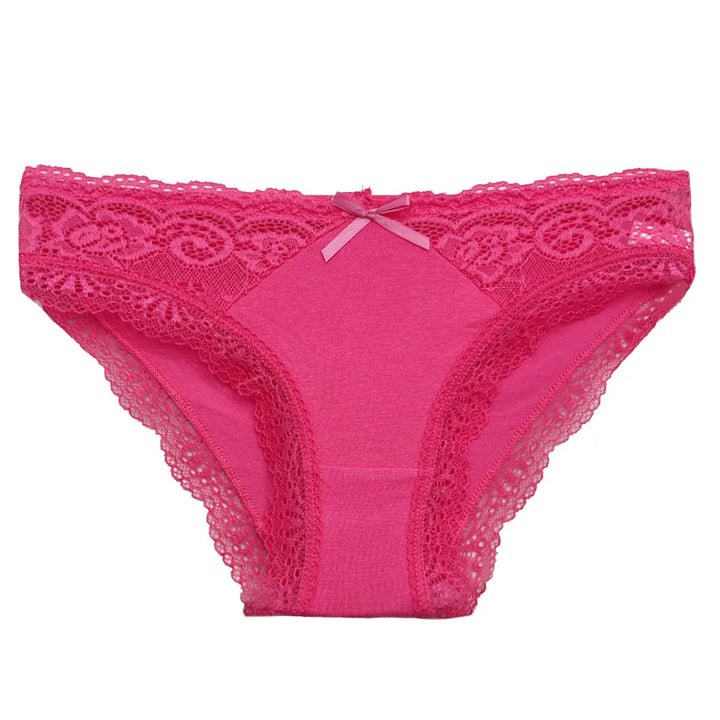 Cotton Briefs Lady 5 PCS/SET Lace Panty Underpants Seamless Panties For Women Lingerie - Vogue Vista UK