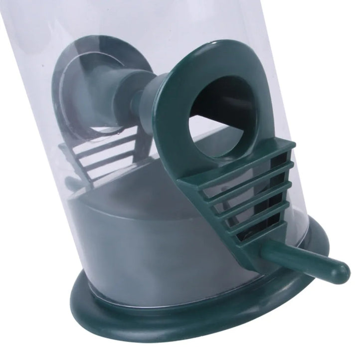 Multiple Holes Bird Feeder Automatic Foot Feeding Tool Pet Bird Feeder Outdoor Hanging Pet Food Dispenser for Flying Animals - Vogue Vista UK