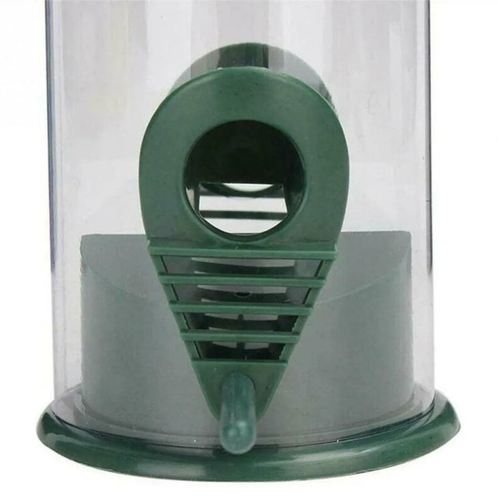 Multiple Holes Bird Feeder Automatic Foot Feeding Tool Pet Bird Feeder Outdoor Hanging Pet Food Dispenser for Flying Animals - Vogue Vista UK