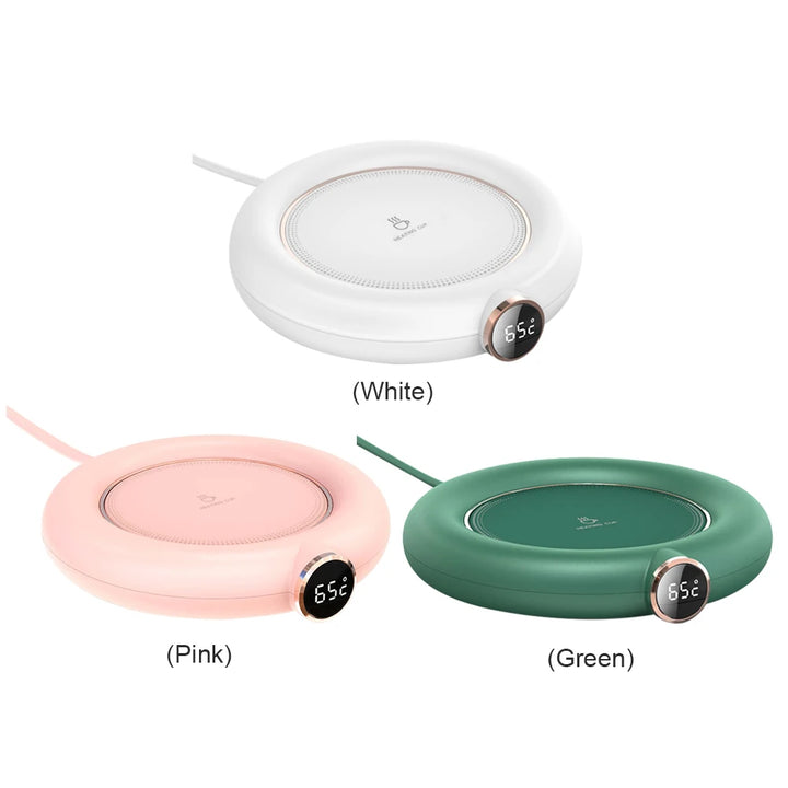 3 Levels Usb Cup Heater Home Office Milk Tea Coffee Mug Cup Warmer Drink Water Heating Pad Mug Heater Constant Heater Coaster - Vogue Vista UK