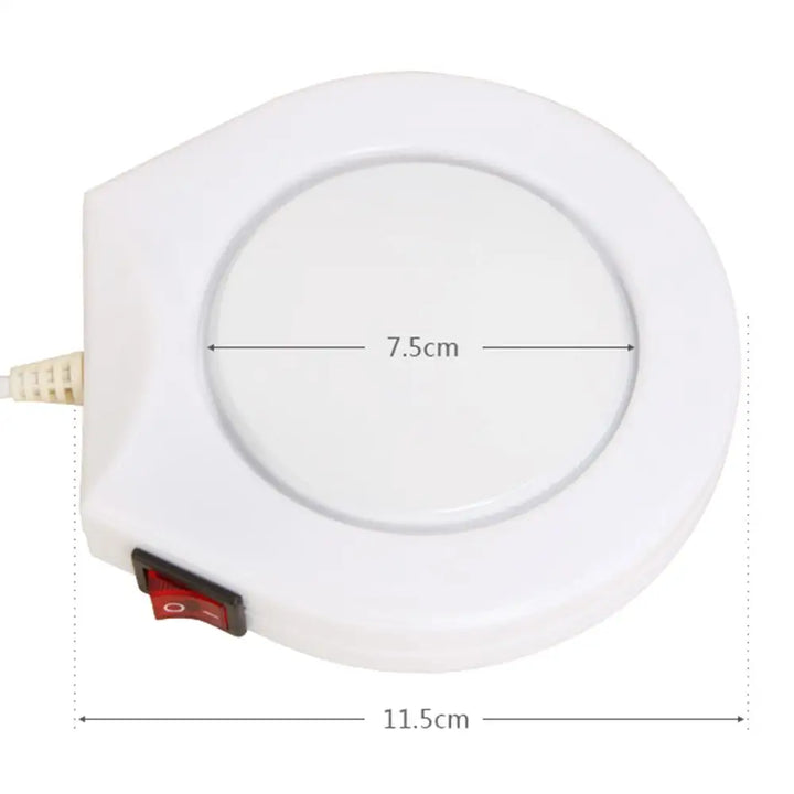 3 Levels Usb Cup Heater Home Office Milk Tea Coffee Mug Cup Warmer Drink Water Heating Pad Mug Heater Constant Heater Coaster - Vogue Vista UK