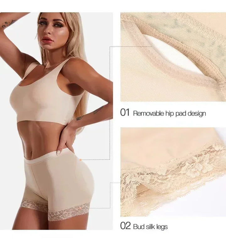 1 PC Women Butt Lifter Panty Fake Buttock Body Shaper Padded Underwear Lady Lift Bum High Waist Tummy Control Hip Panties - Vogue Vista UK