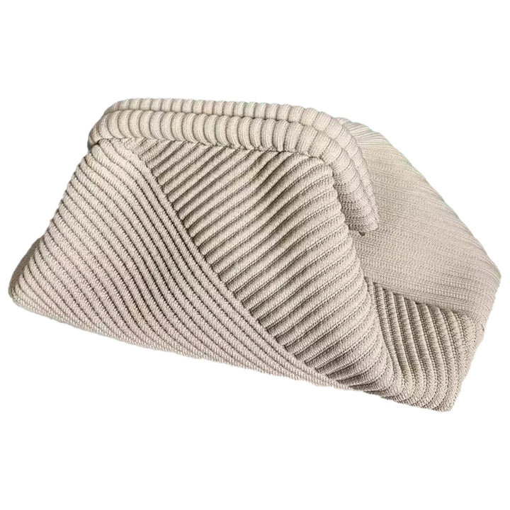 Women Evening Clutch Bag Corduroy Evening Purse Large Capacity Soft Clutch Handbag Stylish Crossbody Bag Simple Satchel Bag - Vogue Vista UK