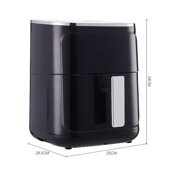 KOMORE 4.7L Air Fryer with Smart Touch Display 60 Minutes Timer & 80°C-200°C Adjustable Temperature& 8 Preset Cooking Modes - Vogue Vista UK