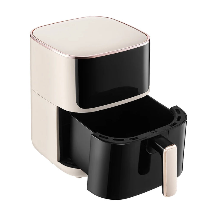 KOMORE 4.7L Air Fryer with Smart Touch Display 60 Minutes Timer & 80°C-200°C Adjustable Temperature& 8 Preset Cooking Modes - Vogue Vista UK