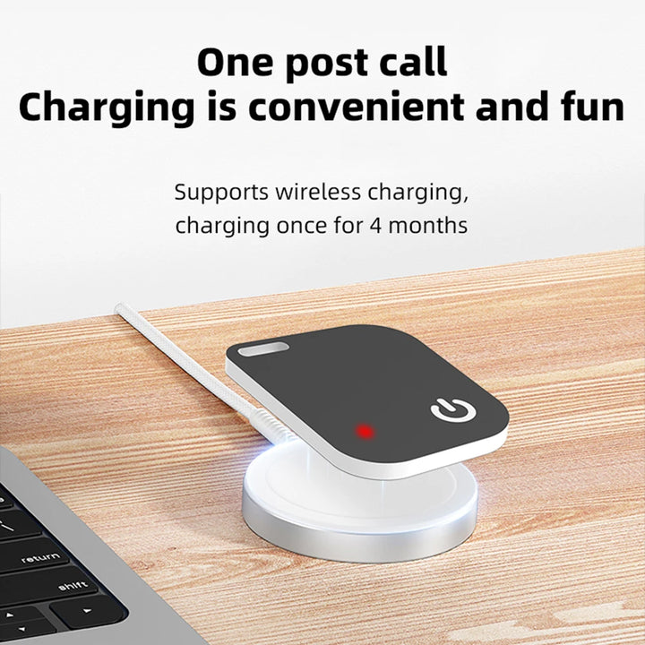 MFI Wallet GPS Tracker Mini Wireless Charging Item Tag Wallet Finder For Apple Find My GPS Locator Anti-theft Device,1PCS/1Pack - Vogue Vista UK