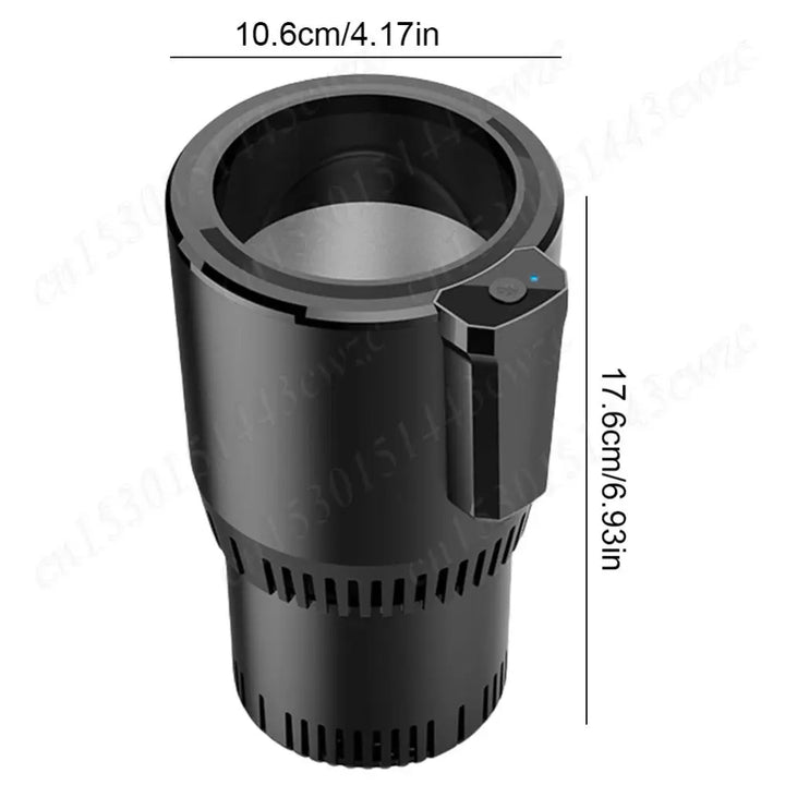 2 In 1 Car Heating Cooling Cup Keep Beverage Cool Warm Car Cup Warmer Cooler Smart Car Cup Mug Holder for Outdoor Travelling - Vogue Vista UK