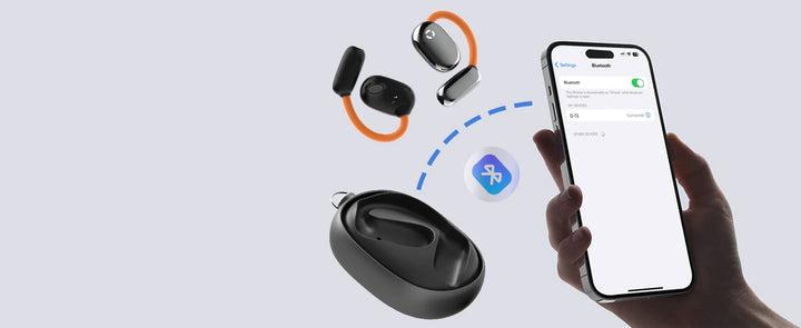Wireless earphones Bluetooth 5.4 Open-Ear Earbuds Sports Earphone With Mic Touch Control X4 Waterproof DNC Noise Cancelling - Vogue Vista UK
