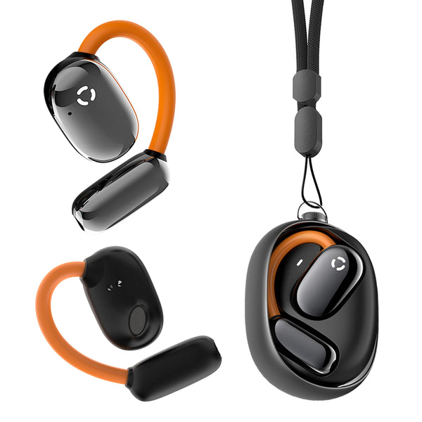Wireless earphones Bluetooth 5.4 Open-Ear Earbuds Sports Earphone With Mic Touch Control X4 Waterproof DNC Noise Cancelling - Vogue Vista UK