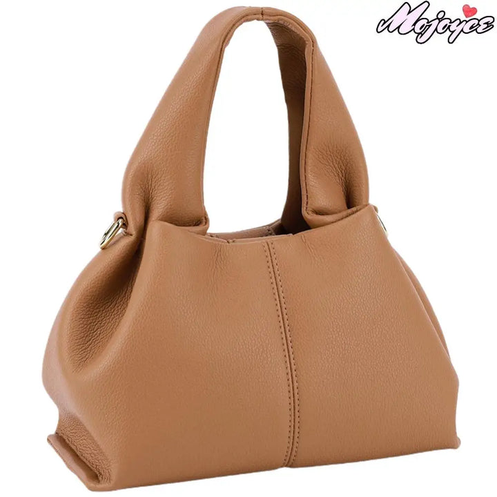 Fashion Cloud Shoulder Bag Ladies Retro Crossbody Bag Solid Color Dumpling Clutch Purse with Removable Strap Korean Tote Handbag - Vogue Vista UK