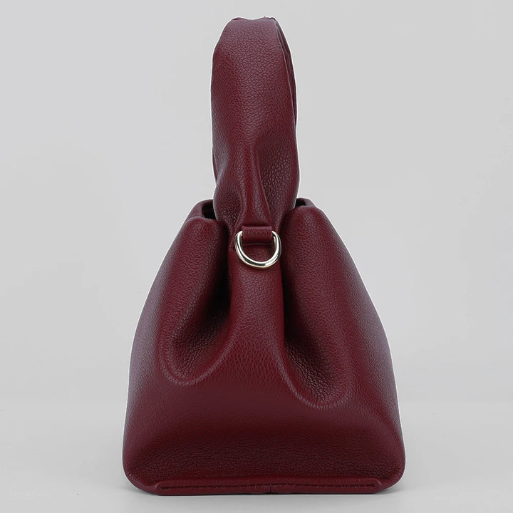 Fashion Cloud Shoulder Bag Ladies Retro Crossbody Bag Solid Color Dumpling Clutch Purse with Removable Strap Korean Tote Handbag - Vogue Vista UK