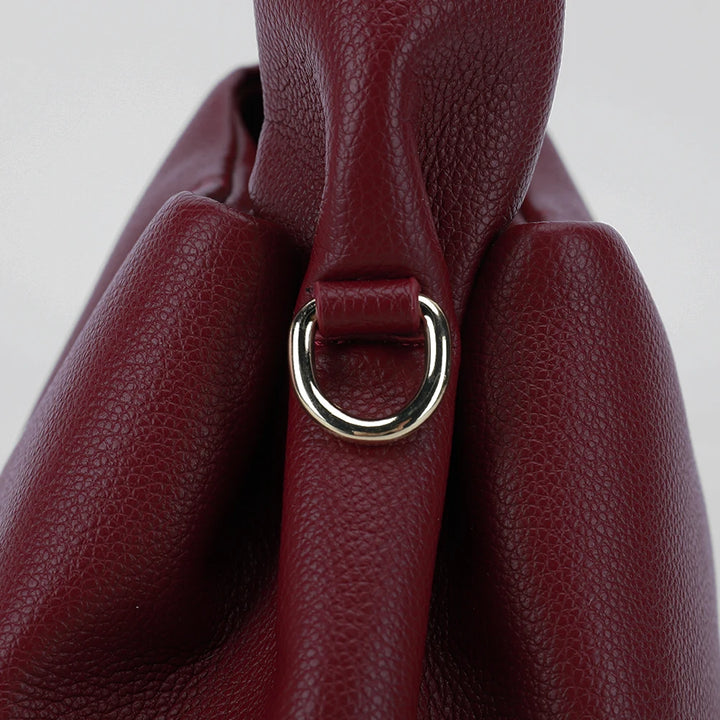 Fashion Cloud Shoulder Bag Ladies Retro Crossbody Bag Solid Color Dumpling Clutch Purse with Removable Strap Korean Tote Handbag - Vogue Vista UK